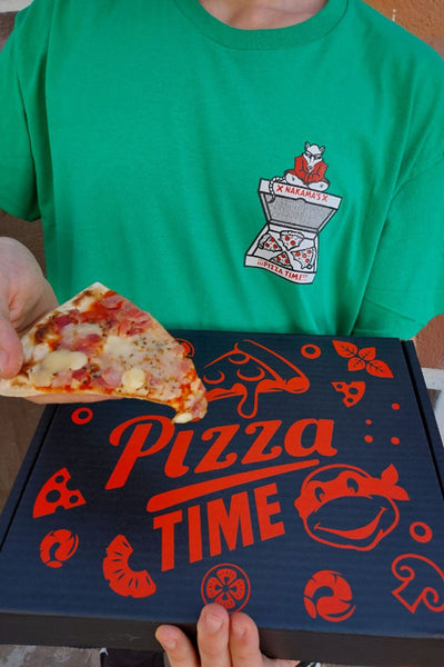 Pizza Time cartoon t-shirt - photo 7 - Nakama Clothing