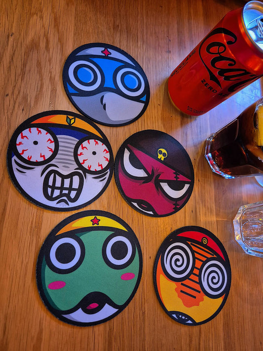 ALIEN FROG COASTERS