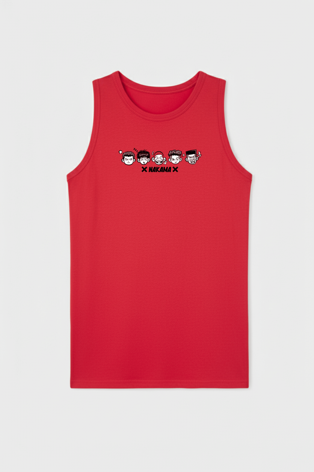 RED GENIUS TANK TOP