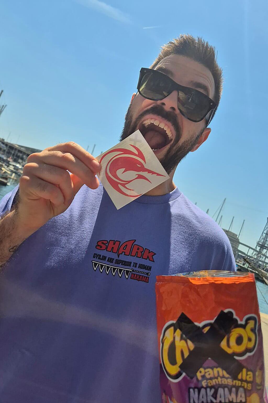 SHARK ATTACK T-SHIRT + TATTOO