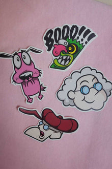 STUPID DOG T-SHIRT + STICKERS