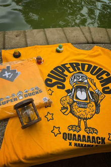 Super Ducks anime t-shirt detail - Nakama Clothing