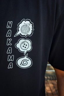 Model wearing The King Three anime t-shirt - Nakama Clothing