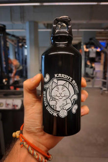 THE STRONGEST HUMAN T-SHIRT + FLASCHE