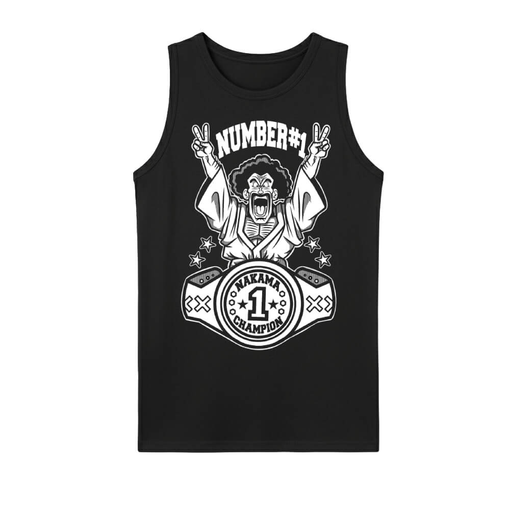 The Strongest Human anime tank top and bottle - Nakama Clothing