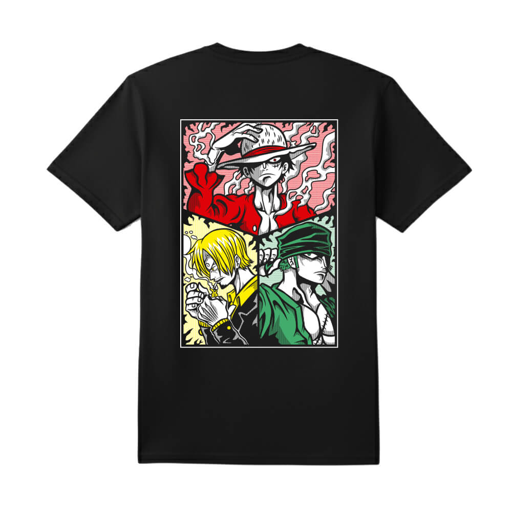 Three Legends anime t-shirt - Nakama Clothing