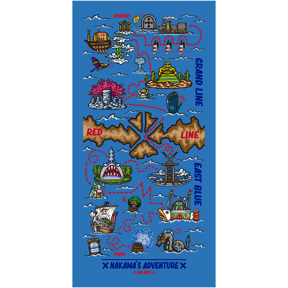 Bon Voyage anime towel - Nakama Clothing