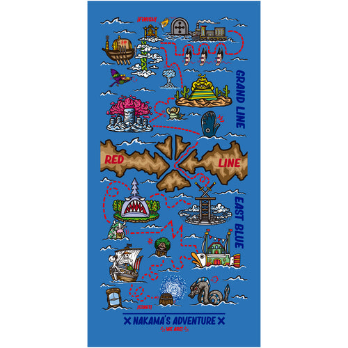 Bon Voyage anime towel - Nakama Clothing