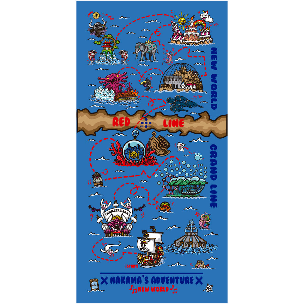 New World anime towel - Nakama Clothing