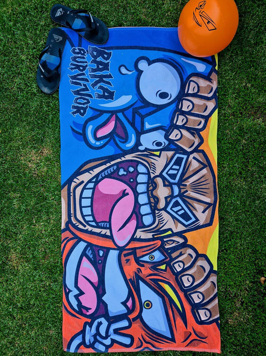 TOALLA + PELOTA CRAZY BEACH