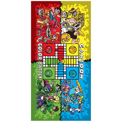 Toon Game cartoon towel and beach paddles - photo 1 - Nakama Clothing
