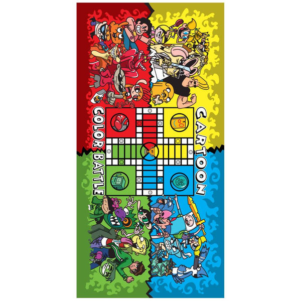 Toon Game cartoon towel and beach paddles - photo 1 - Nakama Clothing