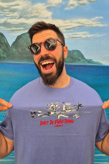 Model wearing Torpedo Power anime t-shirt - Nakama Clothing
