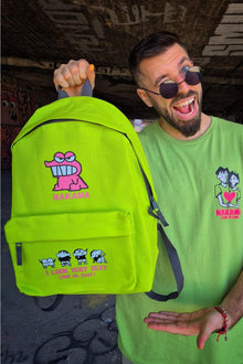 Model with True Love anime backpack - Nakama Clothing