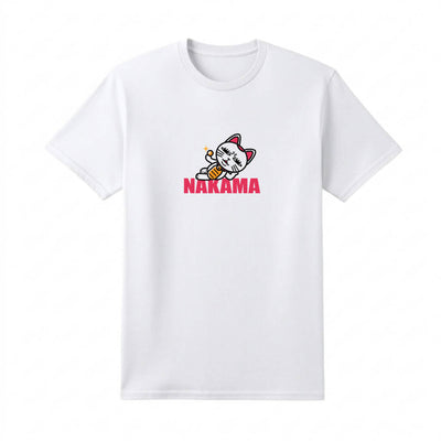 Turbo Cat anime t-shirt front view - Nakama Clothing