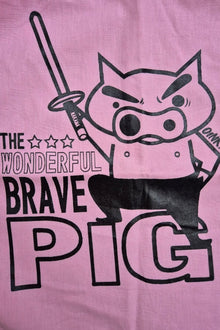 Model with Wonderful Pig anime backpack - Nakama Clothing