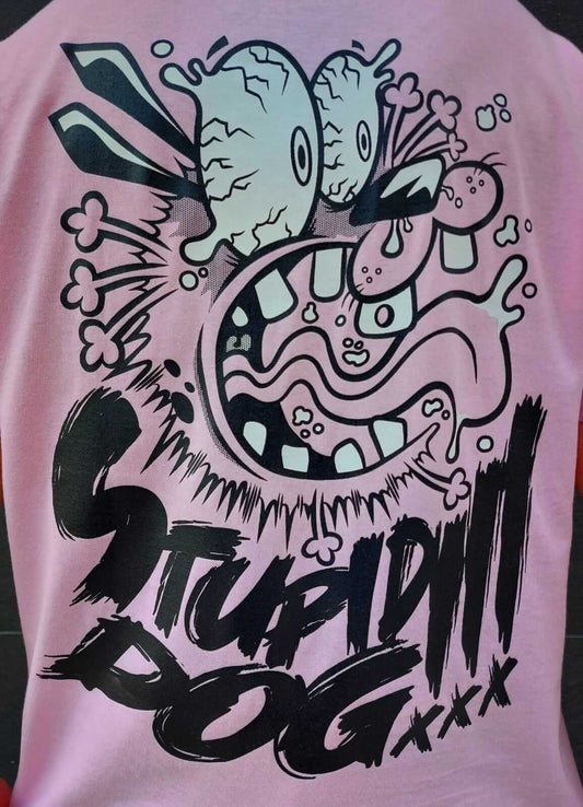 CAMISETA + PEGATINA STUPID DOG