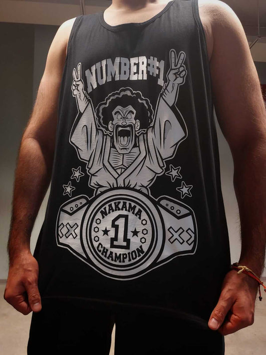 THE STRONGEST HUMAN TANK TOP + BOTTLE